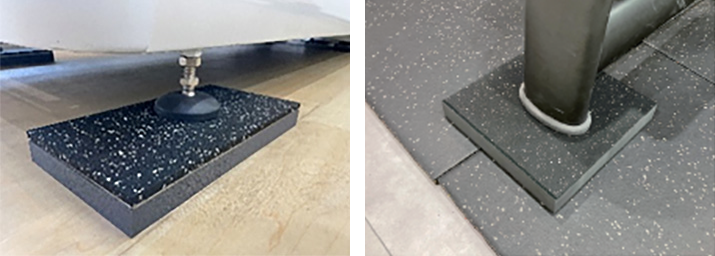 ジムパッド（トレーニングマシン用防振パッド）