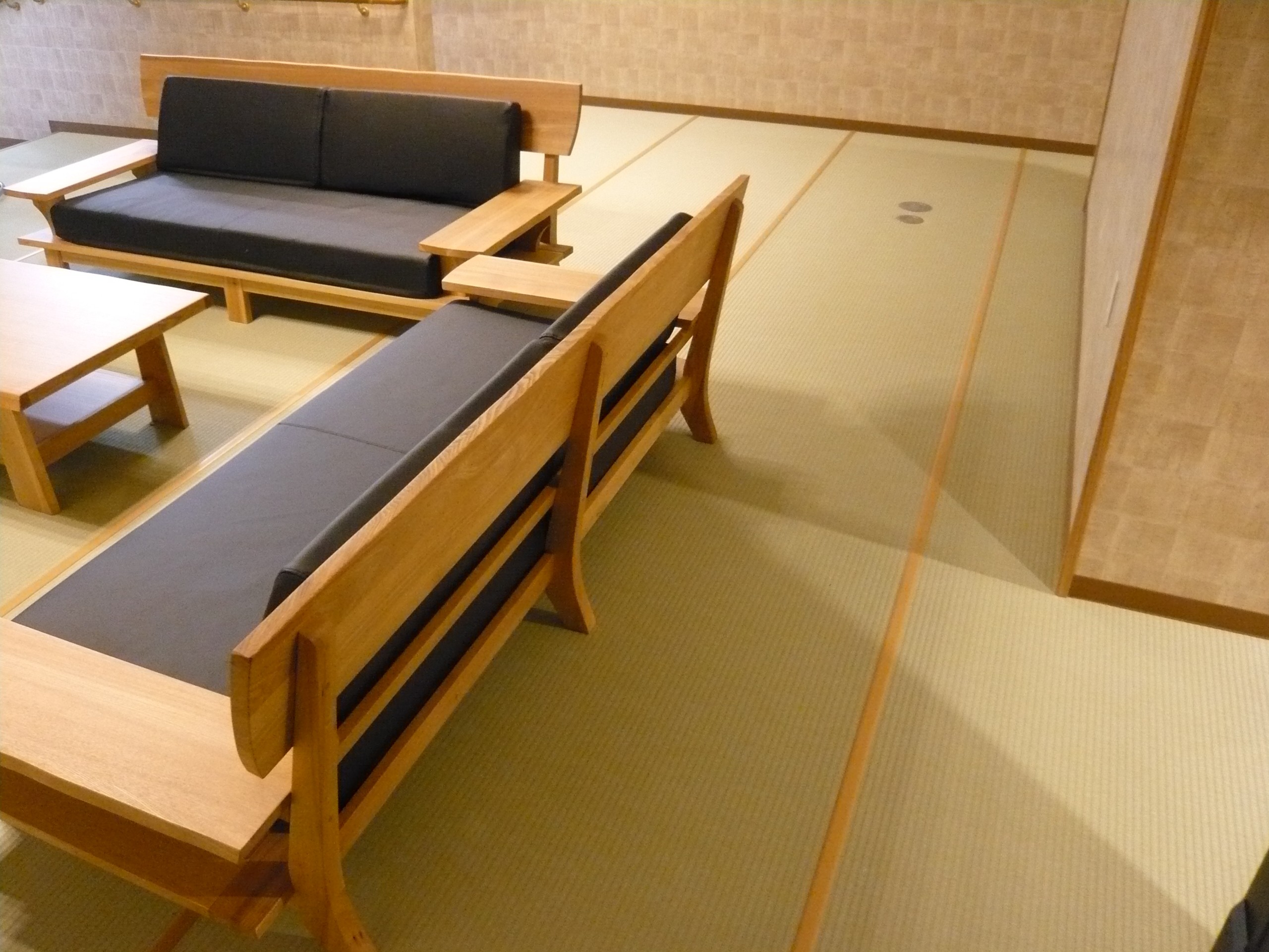 脱衣所に「湯上がりたたみ」好評です